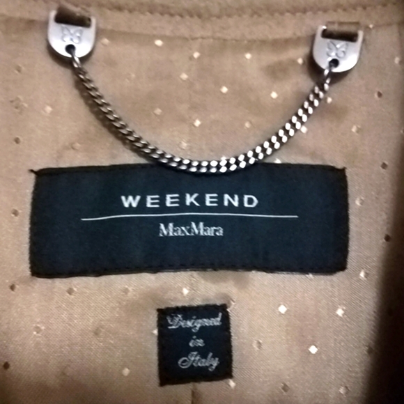 Like-new, lined MaxMara camel-colored wool blazer - Picture 2 of 10